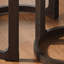 Ensemble de 3 tables basses rondes traditionnelles en bois-723441658