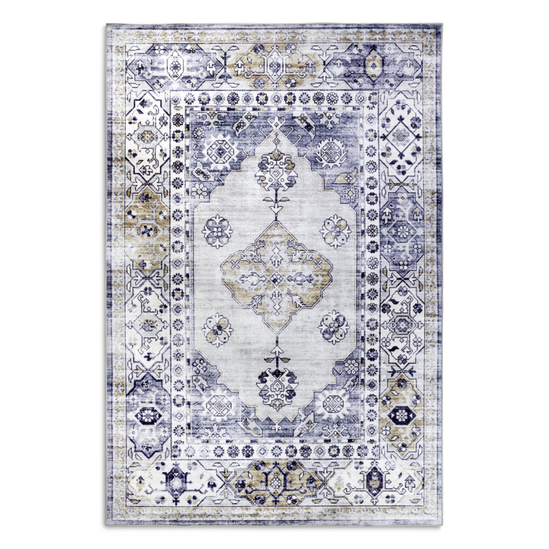 Meridiem Oriental Machine Woven Area Rug, Rectangular 160 x 230cm