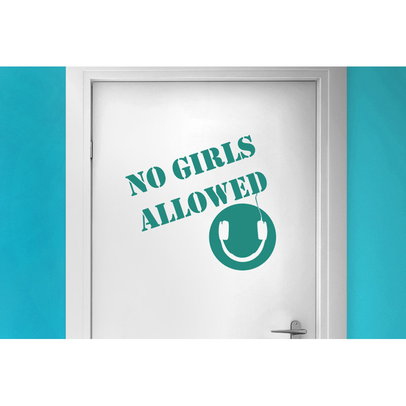 Wall Decal, Aqua Green