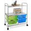Chariot de rangement roulant 4 tiroirs-1072812342