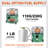 CAYNEL 2 in 1 Propane Camping Stove with Carrying Case, Outdoor Camping Liquefied Gas Stove for Outdoor Camping BBQ Hiking.-96371843