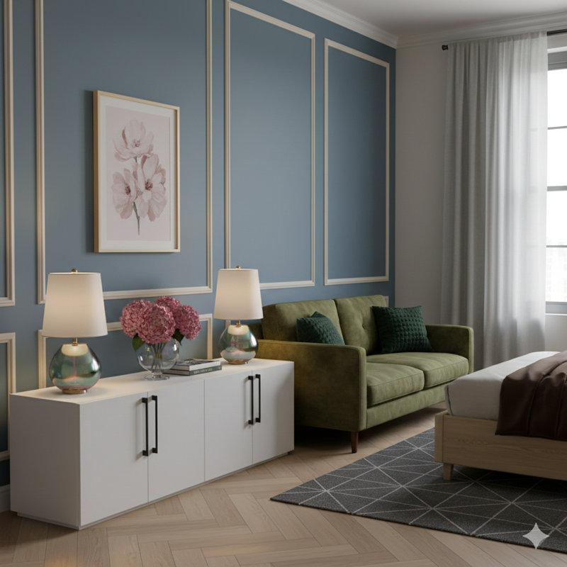 Lampe de table en verre