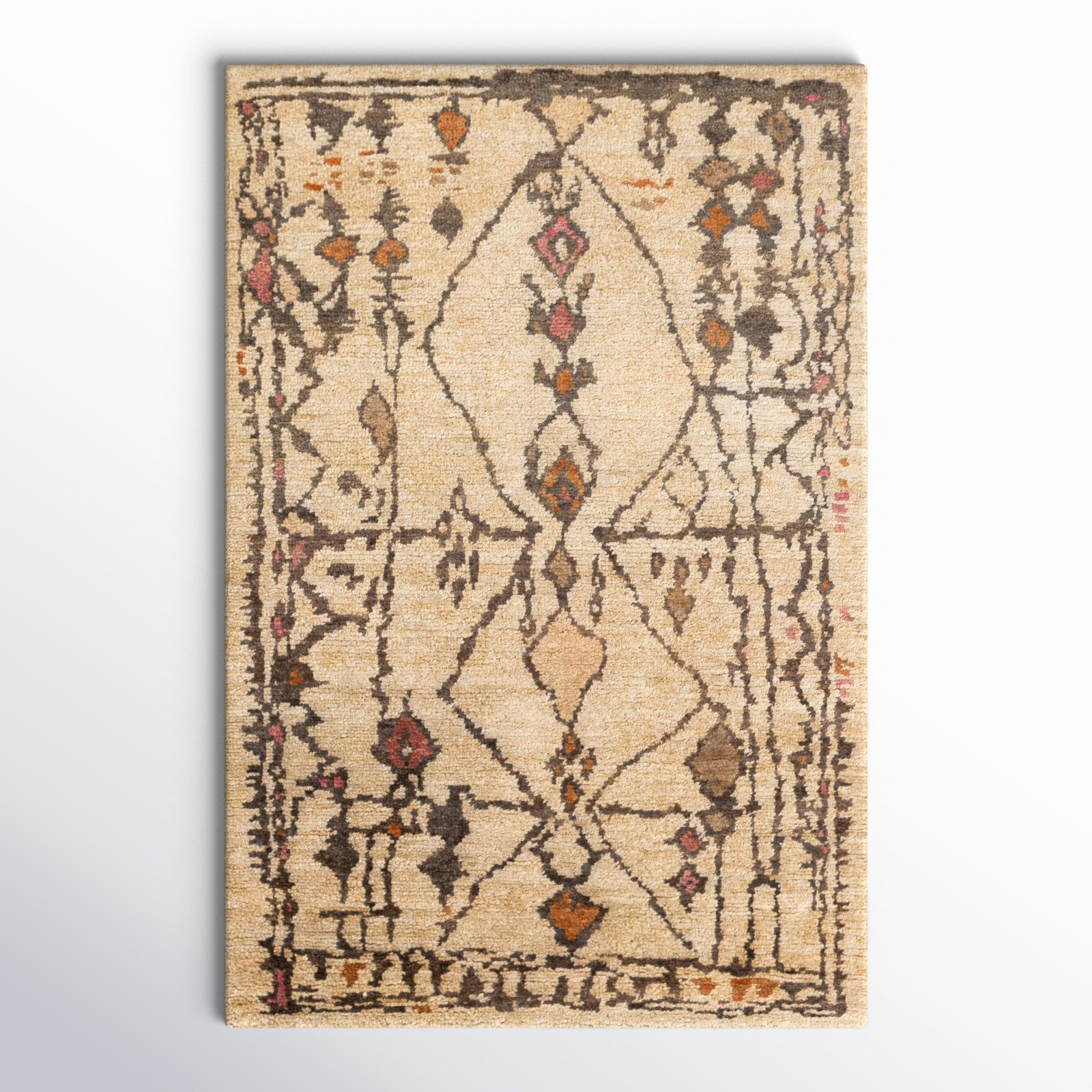 Semele Handmade Jute / Sisal Rug, Rectangle 2' x 3'