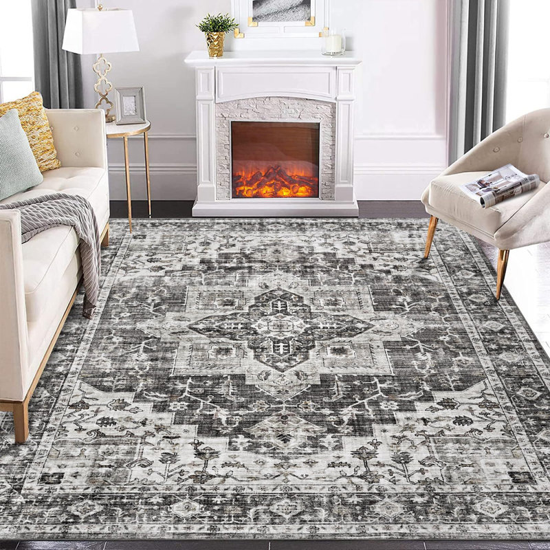 Tapis médaillon 9X12