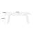 Minimalist Solid Wood Base Rock Slab Dining Table