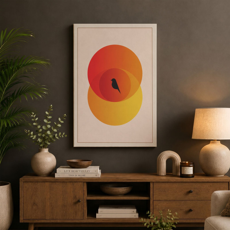 Print, 30x20 - 76.2 x 50.8 cm, Taupe Border