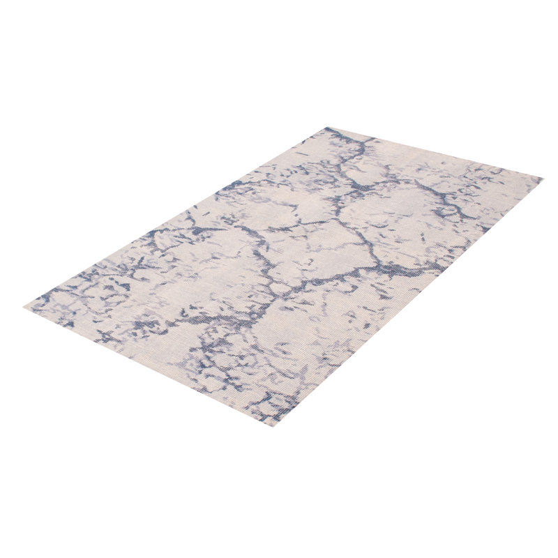 Tapis bleu clair Tangier 4 pi 9 po x 8 pi 0 po