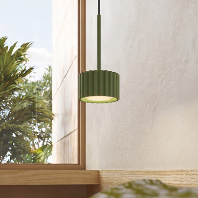 Aura 1 - Light Brushed Nickel Pendant