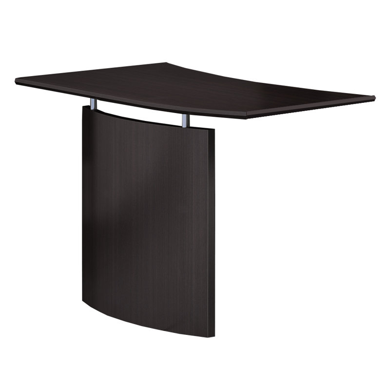 Medina Series 29.5" H x 48" W Desk Bridge, Mocha