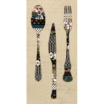Fabric Utensils - Graphic Art Print
