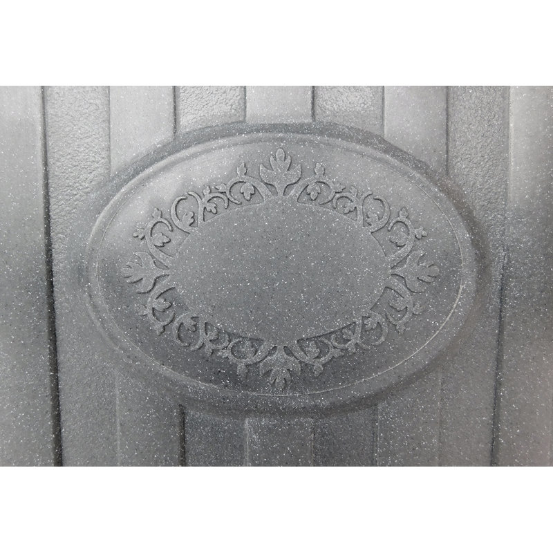 Boîte de rangement en plastique 26 gallons, Gris granite