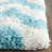 Barcelona Shag Hand Tufted Performance Chevron Rug-12414462