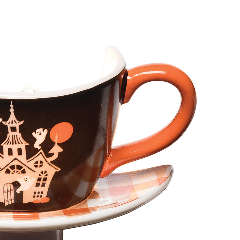Halloween Teacup Night Light