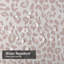 Rideau de douche rose avec 12 crochets-786159957