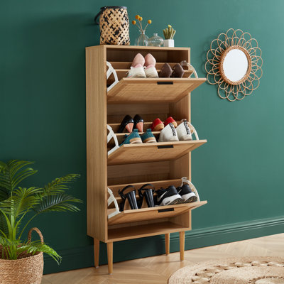 Schuhschrank für 18 Paar Schuhe