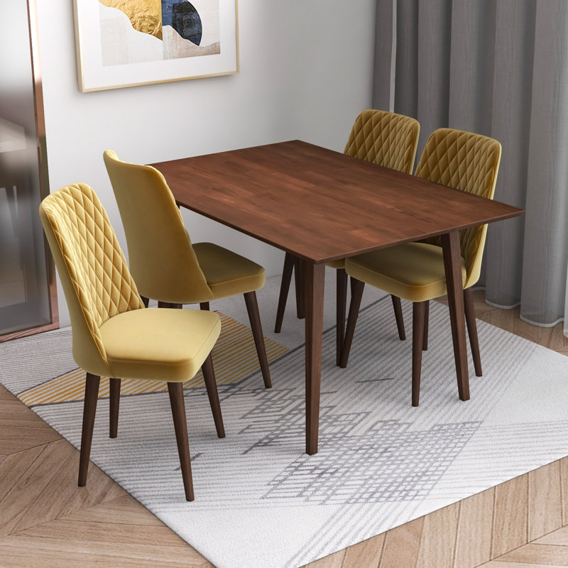 Ensemble repas pour 4 personnes Kaymi, Or