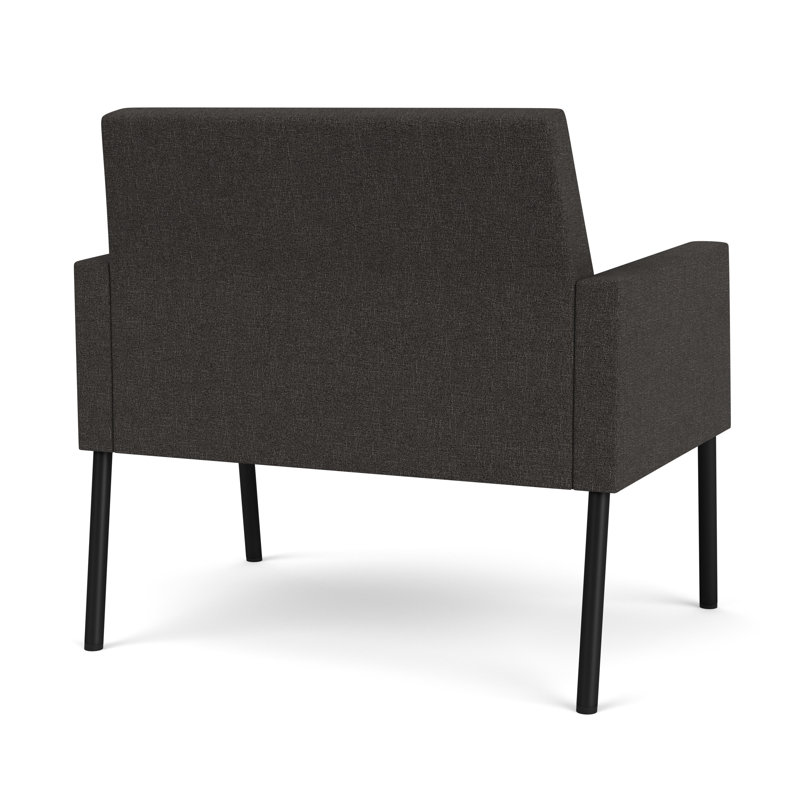 Fauteuil de réception Mystic, Noir, noir, noir, noir, Bleu fumé Archetype
