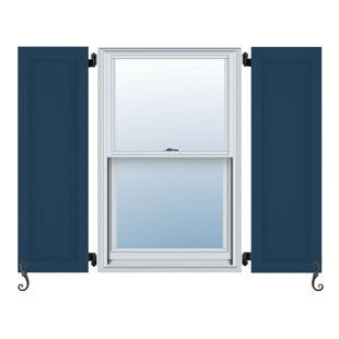 Atlantic Raised Panel Shutters (Set of 2)