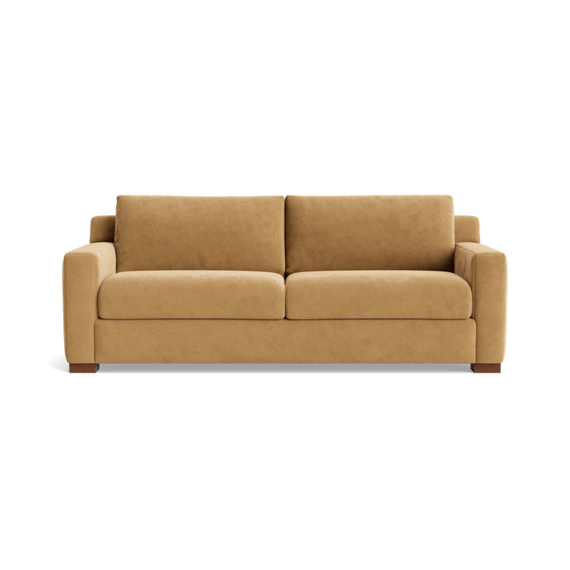 Catalina Sofa (85") , Performance Velvet - Nutmeg