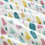 Drap-housse en flanelle de coton Queen, 4 pièces, motif sapins de Noël blancs, chaud, lavable à la machine pour un entretien facile.