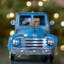 Mini camion avec arbre de Noël et cadeaux-1161734186