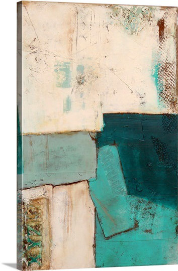 «Urban Block» par Frisco, impression, H 24 po x l 16 po x P 1,5 po, Toile