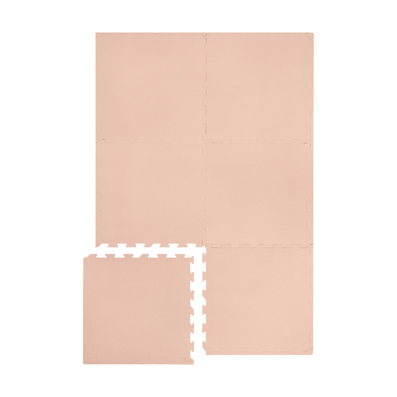 3 Sprouts - Tapis en mousse pour bébé et enfants, Orange