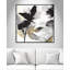 «Black Petals Black Leaves I Print» par Asia Jensen-99322483-99322474