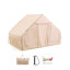 Tente de camping gonflable imperméable pour 4 à 6 personnes