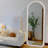 Half-circle Manufactured Wood Full Length Mirrors-129874899