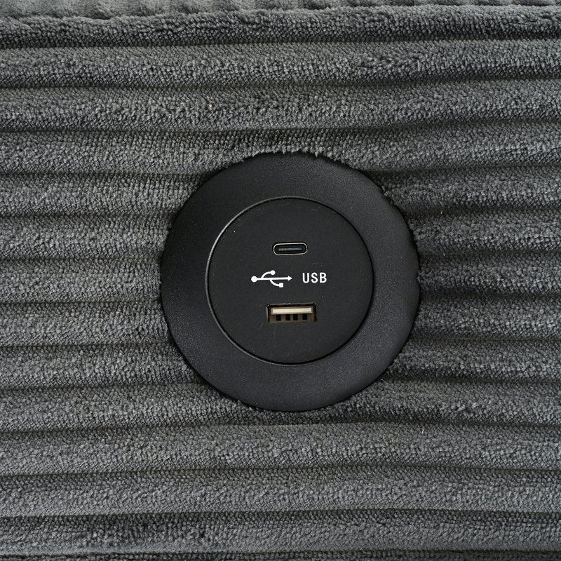 Comfortable and Stylish Ballentine for Relaxing and Enhancing Living Space, Grey