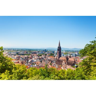 Callet Freiburg Cityscape - Wrapped Canvas Print