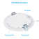 Elite 6" LED Canless Remodel Recessed Lights with J-Box, Wet Locations Available