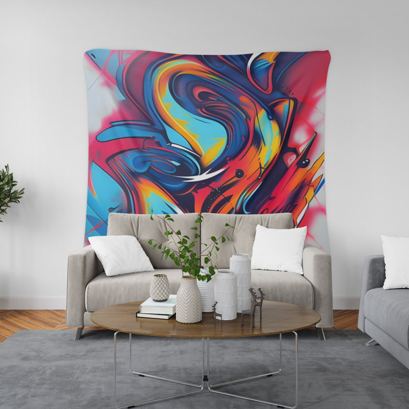 Tapisserie murale, H 60 po x l 51 po