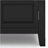 Burlington 30 Inch Wide  Wood Low Storage Cabinet In Black