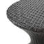 Table d'appoint d'extérieur en osier pour l'extérieur Hourgla