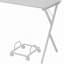 Bureau d'ordinateur à finition blanche-285016315