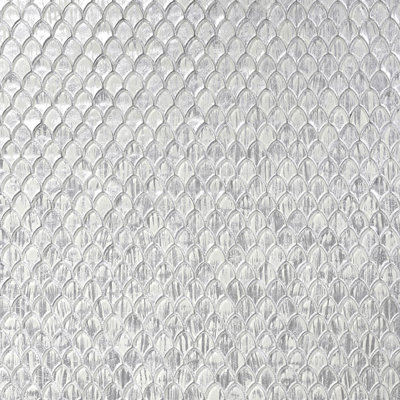 Majeste 0.5" x 2" Glass Fish Scale Mosaic Wall & Floor Tile