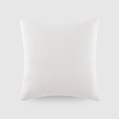 Solid Cotton Throw Pillow
