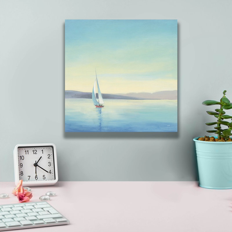 "Eping Graffiti" Heading Home "par Julia Purinton, art mural sur toile, H 12 po x l 12 po x P 0,75 po