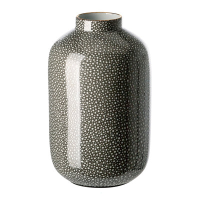 Roy Porcelain Gray Smooth Vase