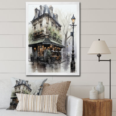 Paris Montmartre Mist - art mural Paris
