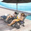90cm Long Zero Gravity with Cushions-497482727
