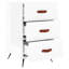 Bursten 40cm W Iron Bedside Table-2000424089