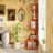 5-Tier Wall Corner Bookshelf With Heavy-Duty Storage And Adjustable Shelves For Space-Saving Organization.-490398700