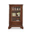 Vitrines en bois massif marron et verre
