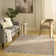 Tapis d'intérieur moderne rouille Capodilupo