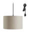 Luminaire suspendu tambour 1 lumière Hinatea-1969443611