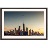 Hancock Flyover Print by Ted Glasoe