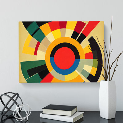 Excellent Modern Abstract - Wrapped Canvas Print